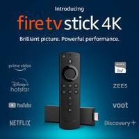Fire TV Stick 4K with Alexa Voice Remote | Stream in 4K resolution (Rs 2000 coupon)