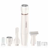 Nova NLS 533 Sensi-Trim Bikini and Face Epilator for Women (Battery Operated) (White)
