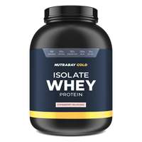 
Nutrabay Gold 100% Whey Protein Isolate - 2kg (Strawberry Milkshake) by Nutrabay