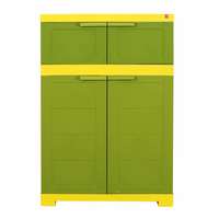Cello Novelty Dual Shoe Rack - Green & Yellow