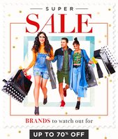 Amazon Super Sale - Upto 70% off  + Bank Offers 1st-3rd March