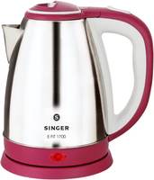 Singer Electric Kettle(1.7 L, Pink, Silver) @649