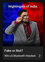 Flipkart Video Presents Fake or Not - 2nd March - Win LG Tone Bluetooth Headset, gift vouchers, supercoins