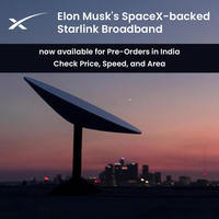 Elon Musk's SpaceX-backed Starlink Broadband now available for Pre-Booking in India: Check Price, Speed, and Area