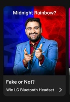 Flipkart Video Presents Fake or Not - 4th March - Win LG Tone Bluetooth Headset, gift vouchers, supercoins
