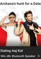 Flipkart Dating Aaj Kal E8.1 Archana's Hunt For A Date win JBL bluetooth speaker 1 winner, Gvs and Scs