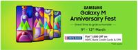 Samsung Galaxy M Anniversary Fest + Flat 1000 Off on HDFC Credit Cards & EMI