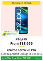 Realme Narzo 20 Pro + 1000 Off on Axis Bank Cards + Extra 5% Cashback on Flipkart Axis Bank Credit Card