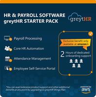 AWS SMB Digital Suite – greytHR: Payroll & HR Software Starter Pack, Lifetime Plan (Up to 25 Employees, with Exclusive Benefits)