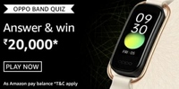 Amazon Funzone OPPO Band Quiz Answer and Win ₹20000