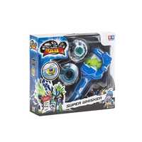 Infinity Nado Super Whisker Spinning Top with Launcher, 12 Pieces, Toys for Boys, 3 Years & Above