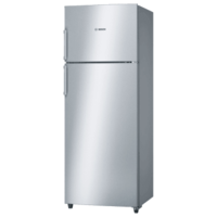 BOSCH 347 L Frost Free Double Door 3 Star Refrigerator  (Metallic, KDN43VL40I)