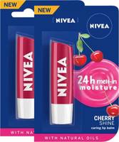 Nivea Lip Balms [Pack Of 2] @ 185