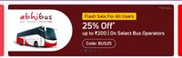 Phonepe Switch: Flat 25% OFF Upto 200 On Bus Booking ( Flash Sale  code : BUS25)