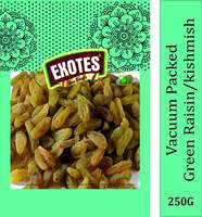 Exotes Premium Dry Fruits (Green Raisins/ Kishmish), 250 g