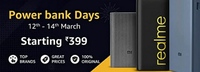 Last Day - Power Bank Days Starting From ₹399