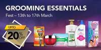 Amazon Pantry Grooming Fest Upto 50% Off + 10% Discount Via Federal bank 13th - 17 march
