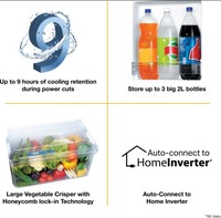 WHIRLPOOL WDE 205 CLS PLUS 190L 3 STAR SINGLE DOOR REFRIGERATOR