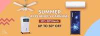 Summer appliances carnival - Up to 50% Off On AC, Refrigerator and more