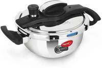 Pigeon Swift Kadai 3 L Induction Bottom Pressure Cooker (Hard Anodized)