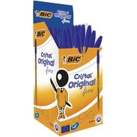 Bic Cristal Fine Ball Pen Set (Pack of 50 pens - Blue) | Fine writing Ball pens at Rs.349