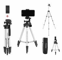 Photron STEDY 350 Tripod with Mobile Holder for Smart Phone, Compact Camera, Mobile Phone | Maximum Operating Height: 1050mm | Weight Load Capacity: 2kg | 4-Tube Section, Case Included [NOT for DSLR] upto65% off 