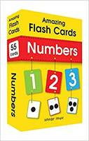 Amazing Flash Cards Numbers: Early Development of Preschool Toddler (55 Cards) Paperback – 1 January 2019