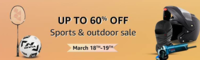 Sports & Outdoor Sale  - Top Deals On Sports & Outdoor Products Up to 60% Off [ 18-19 March ]