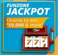 Amazon FUNZONE JACKPOT Chance to win 50,000 & more