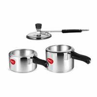 Pigeon Aluminium Pressure Cooker 2 and 3 Litre Inner Lid without Induction base