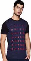 United Colors of Benetton Men's Striped Regular Fit T-Shirt at 397 + Extra Coupon Off on Some