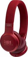 (Renewed) JBL Live 400BT Wireless On-Ear Voice Enabled Headphones with Alexa (Red)