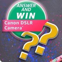 Amazon Holi Edition Quiz ANSWER AND WIN Canon DSLR Camera