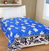 Color Fastened Beautiful Single Bed Topsheet in Star Collection by Weave Well (Ideal for Mattress of 3 ft x 7.25 ft)