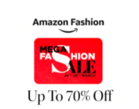 Amazon Mega Fashion Sale Upto 70% off + 10% Off on RBL Bank Credit Cards and EMI Transactions on Min 2000 | 26-28 March