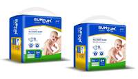 Bumtum Baby Diaper Pants with Double Layer Leakage Protection (108 Count, X-Large)