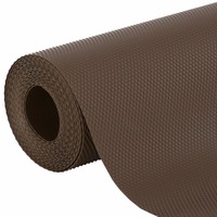 ZHENGTU Multipurpose Textured Super Strong Anti-Slip Mat Liner (45X125)- Brown