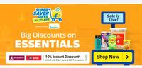 Last Flipkart Super Saver Days :- Get Up to 60% Off + Extra 10% off using Axis & Kotak Cards