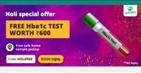Pharmeasy Lab Free HbA1C test upto Rs 300