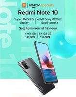 Redmi Note 10 Sale Live at 12 Noon Starting from Rs.11999