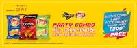 Buy Lays & Doritos Combo and get Zomato voucher 300/-