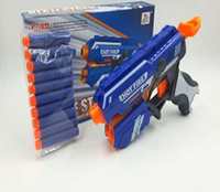 Huge price drop-- Brunte Hot Fire Toy Gun Game for The Kids with The Cool Spin Dart Gun with Accessories