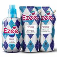 [LD] Godrej Ezee Liquid Detergent - For Winterwear, 3kgs (1 bottle + 2 refills)