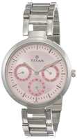 Titan Youth Analog Pink Dial Women's Watch