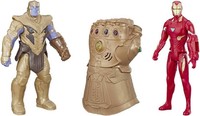 MARVEL Iron Man, Thanos and Infinity Gauntlet Titan Hero Series  (Multicolor)