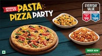 Domino's :  Get 40% Off Upto 80 + Extra cashback via Amazon pay, Collect Offer