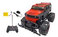 Popsugar 1:20 Off Roader Monster Truck with Remote Control Rechargeable Toy for Kids, Red

