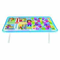 Zitto Dora & Friends Multipurpose Wooden Gaming Foldable Table - Multicolor
