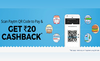 Paytm Tops Pickle QR Code Offer – Scan & Get Rs.20 Cashback