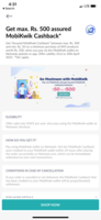 Get minimum Rs.50 cashback on Mobikwik for minimum Rs.500 txn on Netmeds